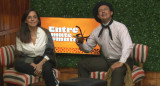 Laura Lopardo Fava y Milton Pino conducen "Entre mate y mate", por Telemax. Foto: captura.