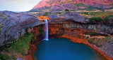 Una maravilla de la naturaleza: la impresionante cascada de más de 45 ...