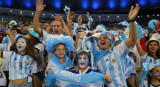 Hinchas argentinos. Foto: EFE