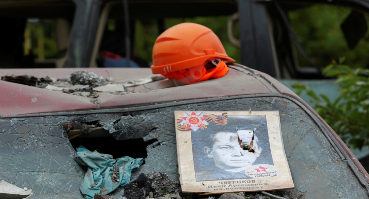 Ataques contra Belgorod, en Rusia. Foto: Reuters.