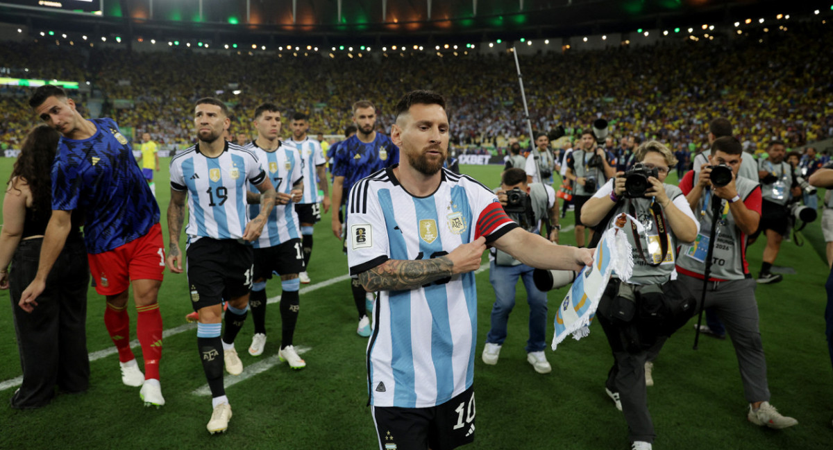 Lionel Messi, Selección Argentina. Foto: NA
