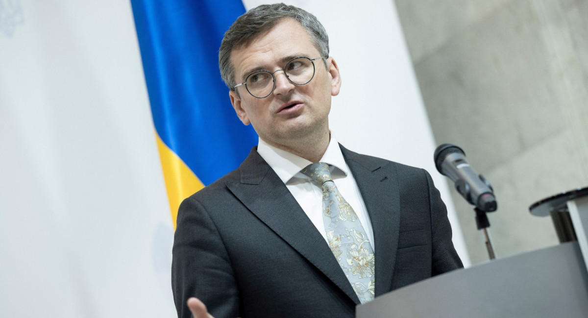 Dmitro Kuleba, ministro de Exteriores de Ucrania. Foto: Reuters.