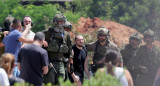 Rescate de cuatro rehenes israelíes. Foto: Reuters.