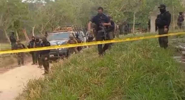 Cinco muertos tras enfrentamiento entre la policía y delincuentes en México. Foto: X