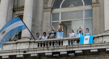 Hinchada argentina. Foto cedida por anunciante.