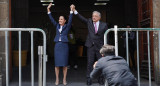 Claudia Sheinbaum y Andrés Manuel López Obrador. Foto: EFE