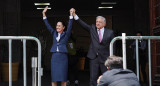 Claudia Sheinbaum y Andrés Manuel López Obrador. Foto: EFE