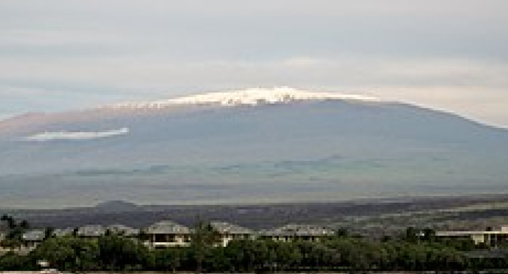 El volcán Mauna Kea. Fuente: Wikipedia.