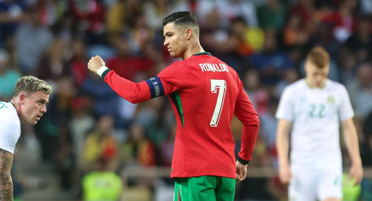Cristiano Ronaldo; Selección Portugal. Foto: EFE.