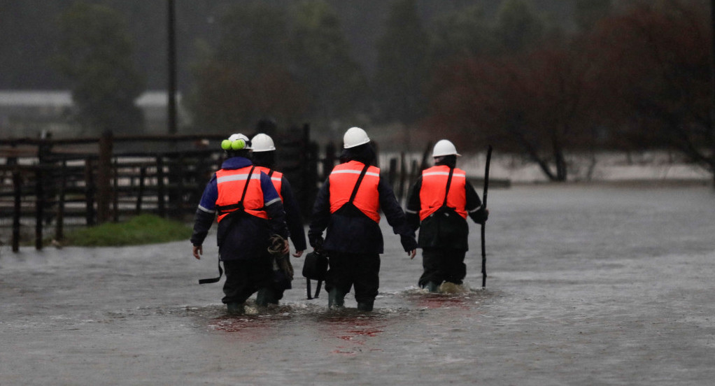 Inundaciones en Chile. Fuente: Reuters.