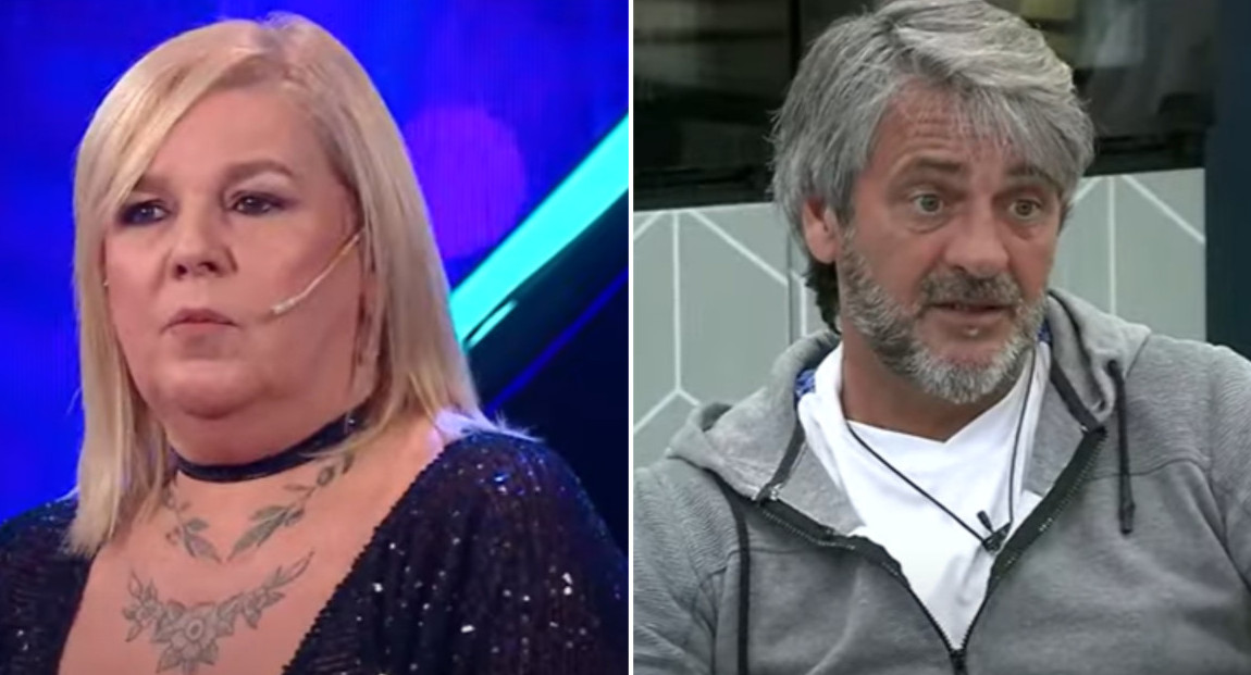 Virginia y Darío de Gran Hermano. Fotos: captura Telefe.