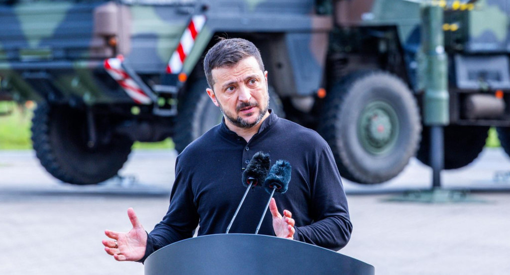 Volodimir Zelenski, presidente de Ucrania. Foto: EFE.