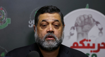 Osama Hamdan, portavoz de Hamás. Foto: Reuters.