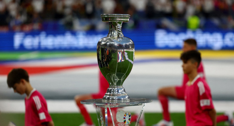 Trofeo Eurocopa. Foto: Reuters