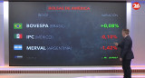 Bolsa de valores, jueves 14 de junio de 2024. Canal 26