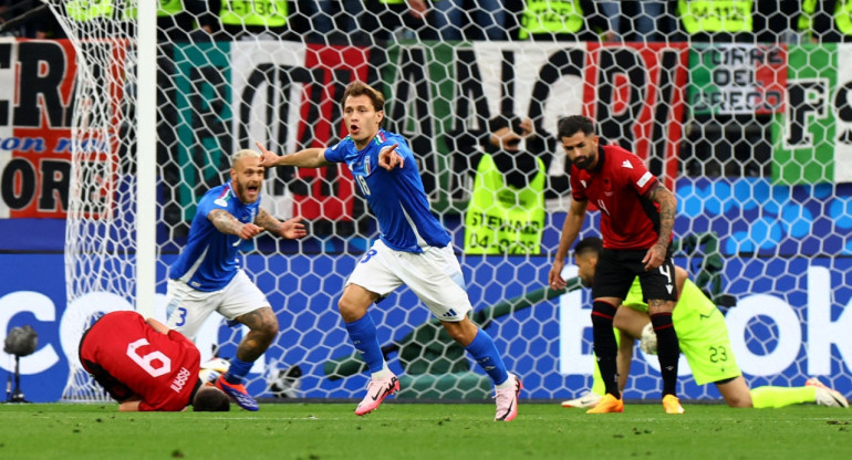 Italia vs Albania, Eurocopa. Foto: Reuters