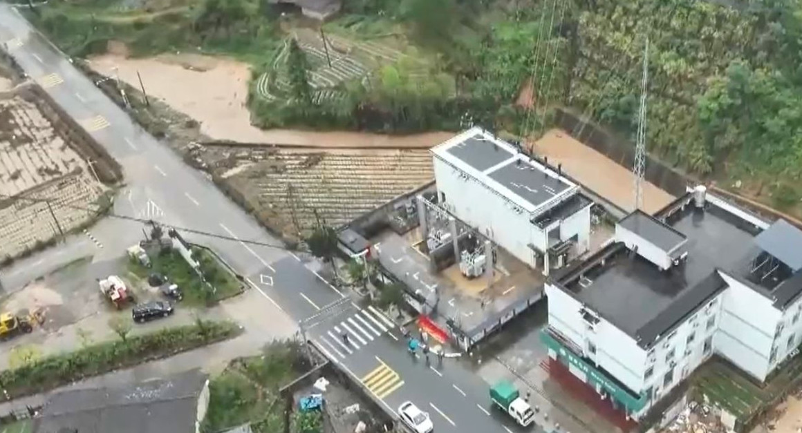 Inundaciones en China. Captura video EFE