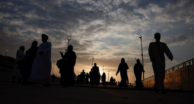 Peregrinación a La Meca. Foto: Reuters