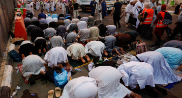 Peregrinación a La Meca. Foto: Reuters