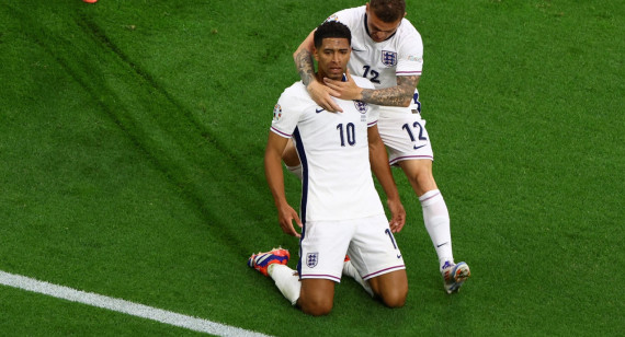 Inglaterra vs Serbia, Eurocopa. Foto: Reuters