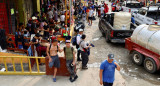 Migrantes en Ciudad Hidalgo, México. Foto: Reuters.