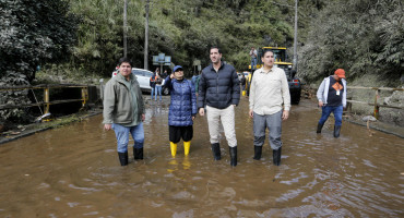 Inundaciones en Ecuador. Foto: EFE