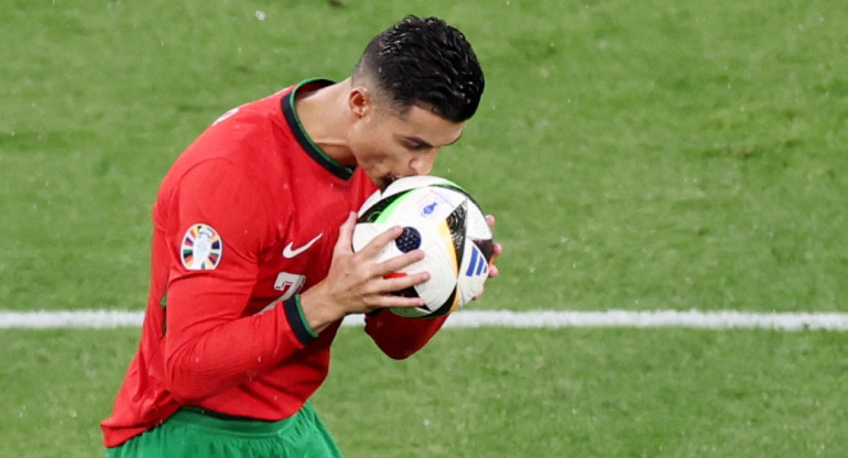 Cristiano Ronaldo no pudo marcar en la victoria de Portugal. Foto: Reuters.