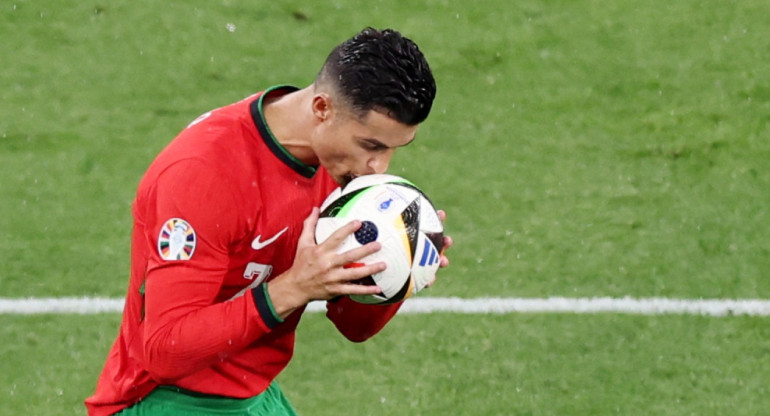 Cristiano Ronaldo no pudo marcar en la victoria de Portugal. Foto: Reuters.