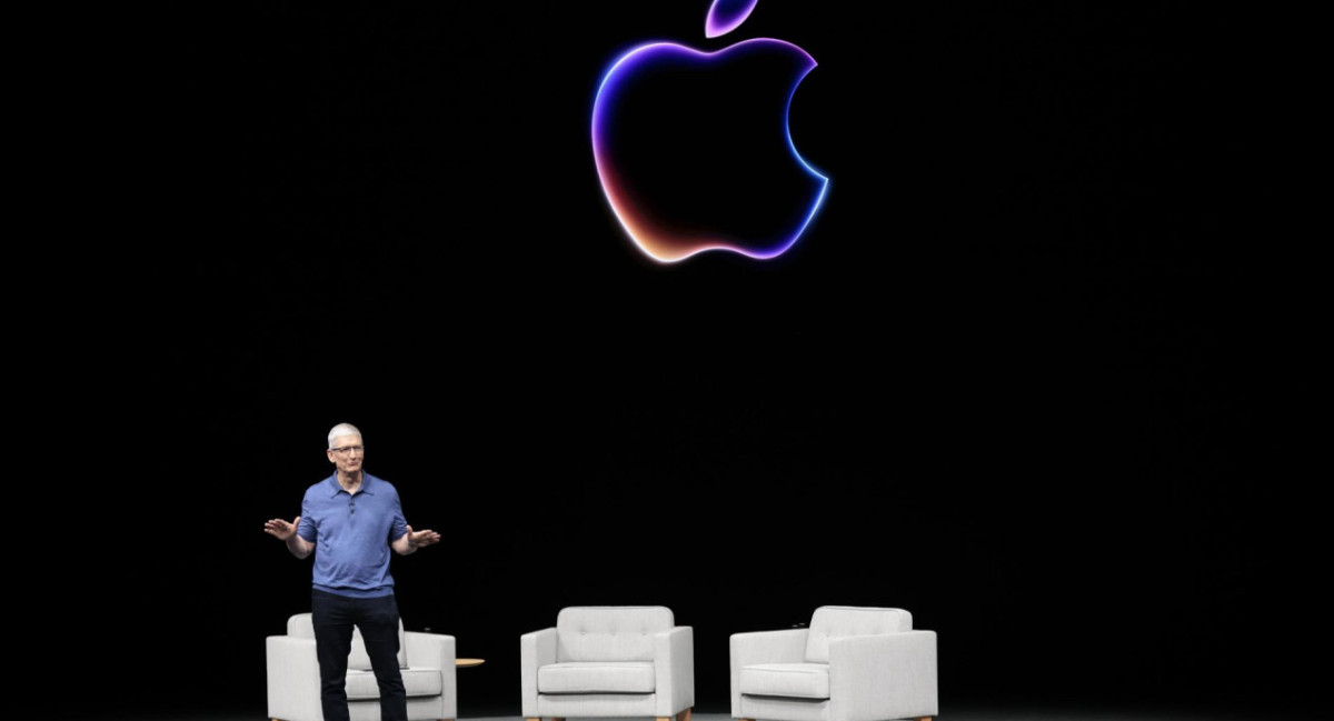 Tim Cook, CEO de Apple. Foto: EFE.