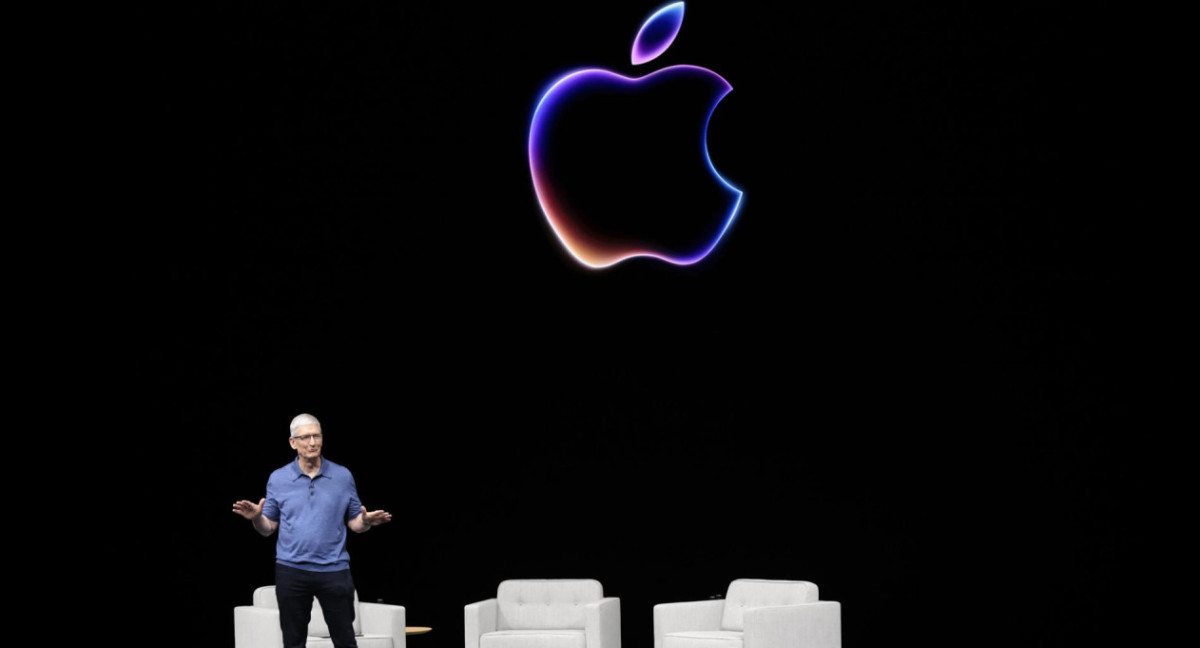 Tim Cook, CEO de Apple. Foto: EFE.