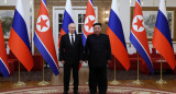 Vladimir Putin y Kim Jong-Un. Foto: EFE.