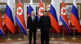 Vladimir Putin y Kim Jong-Un. Foto: EFE.