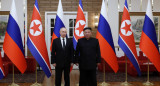 Vladimir Putin y Kim Jong-Un. Foto: EFE.