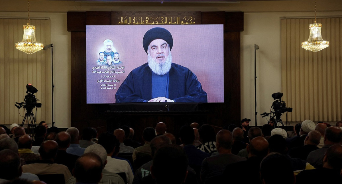 Hasán Nasrala, líder de Hezbollah. Foto: Reuters.