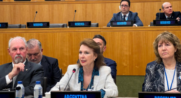 Ministra de Relaciones Exteriores, Diana Mondino. Foto: NA