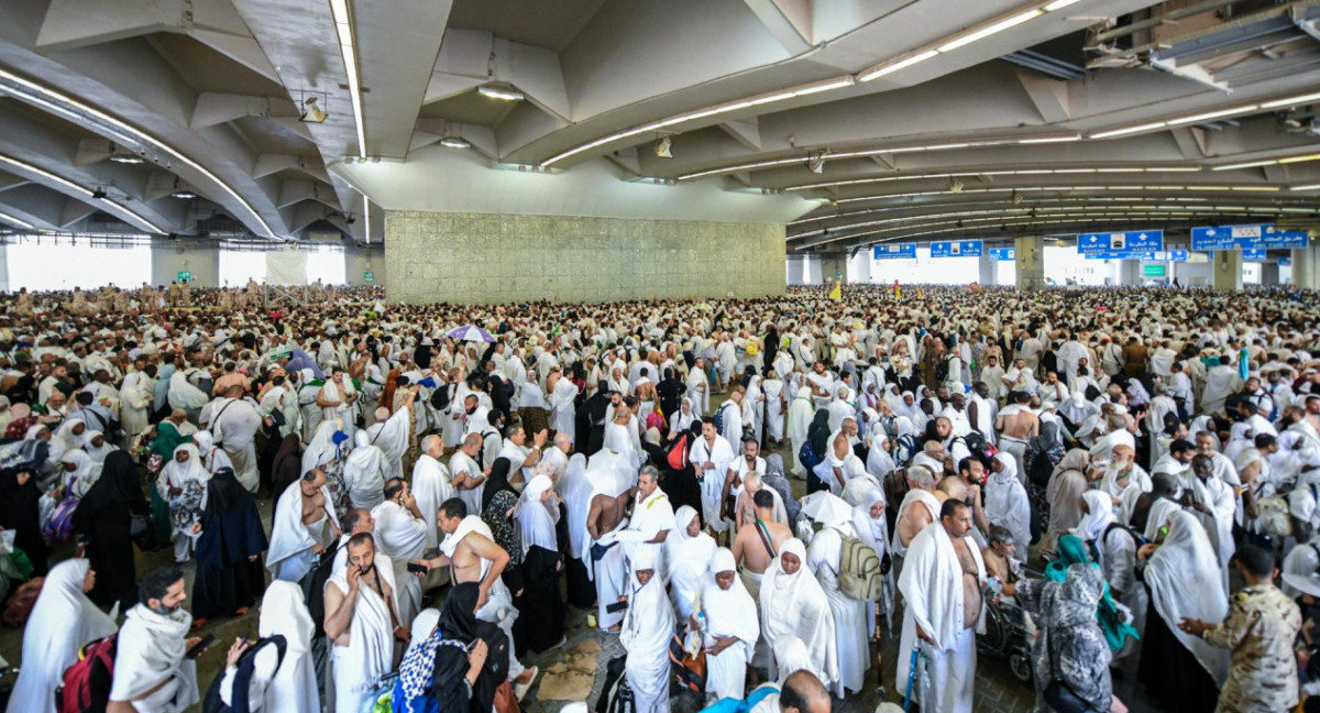 Peregrinación a La Meca; Arabia Saudita. Foto: EFE.
