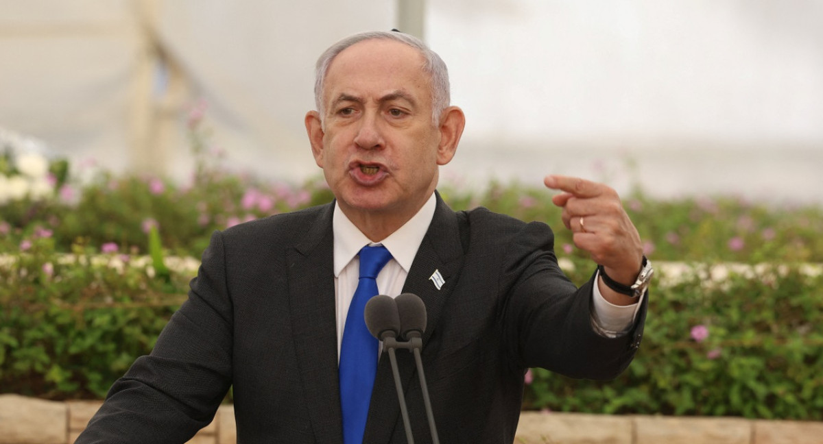 Benjamín Netanyahu, primer ministro de Israel. Foto: Reuters.