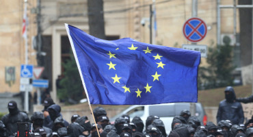 Bandera de la Unión Europea. Foto: Reuters.