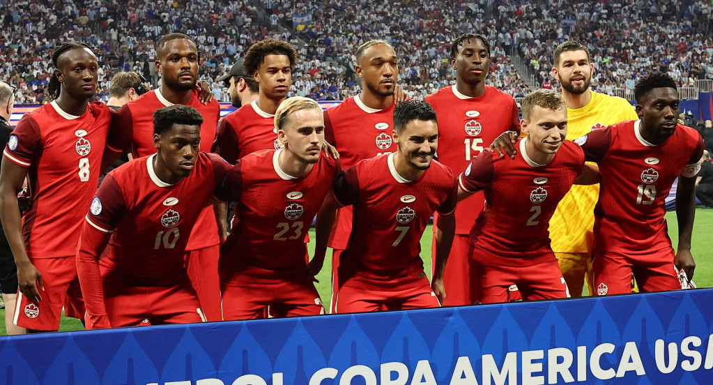 La Selección de Canadá en la Copa América 2024. Foto: Reuters.