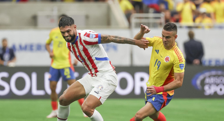 Colombia vs. Paraguay; Copa América 2024. Foto: EFE.