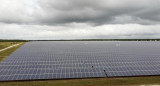 Planta de energía solar. Foto: EFE.