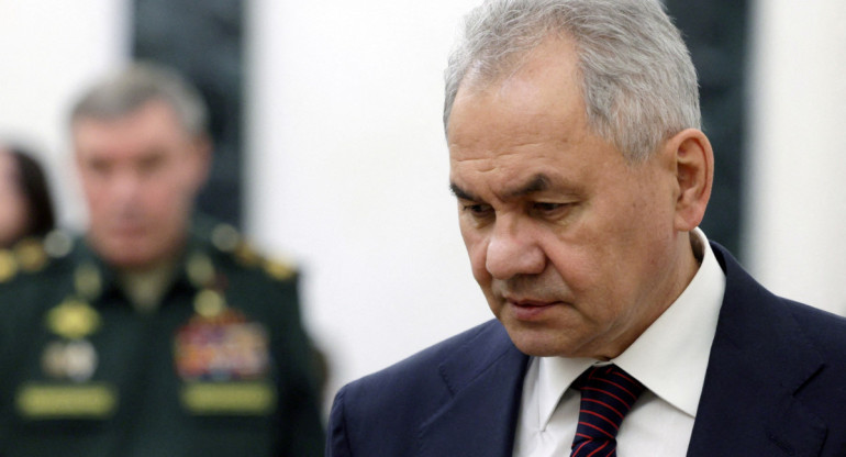 Serguéi Shoigú, exministro de Rusia. Foto: Reuters.
