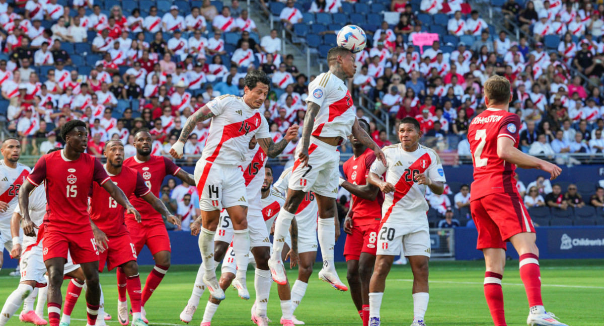 Perú y Canadá, Copa América. Foto:Reuters