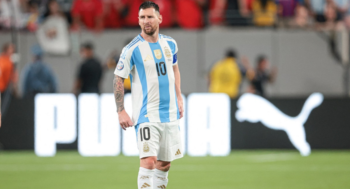 Lionel Messi; Selección Argentina; Copa América 2024. Foto: Reuters.