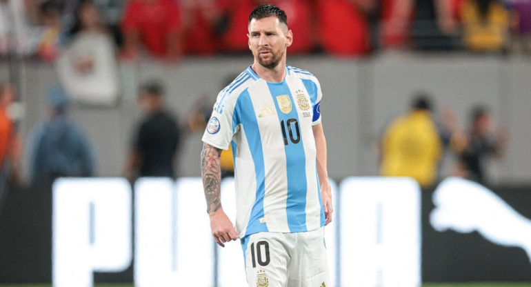 Lionel Messi; Selección Argentina; Copa América 2024. Foto: Reuters.