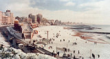 Nevada en Mar del Plata. Foto: NA