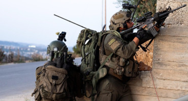 Soldados israelíes en la Franja de Gaza; guerra Israel-Hamás: Foto: X @idfonline