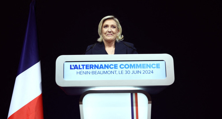 Marine Le Pen. Foto: Reuters