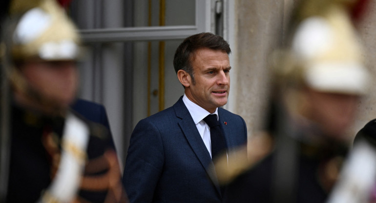 Emmanuel Macron. Foto: Reuters