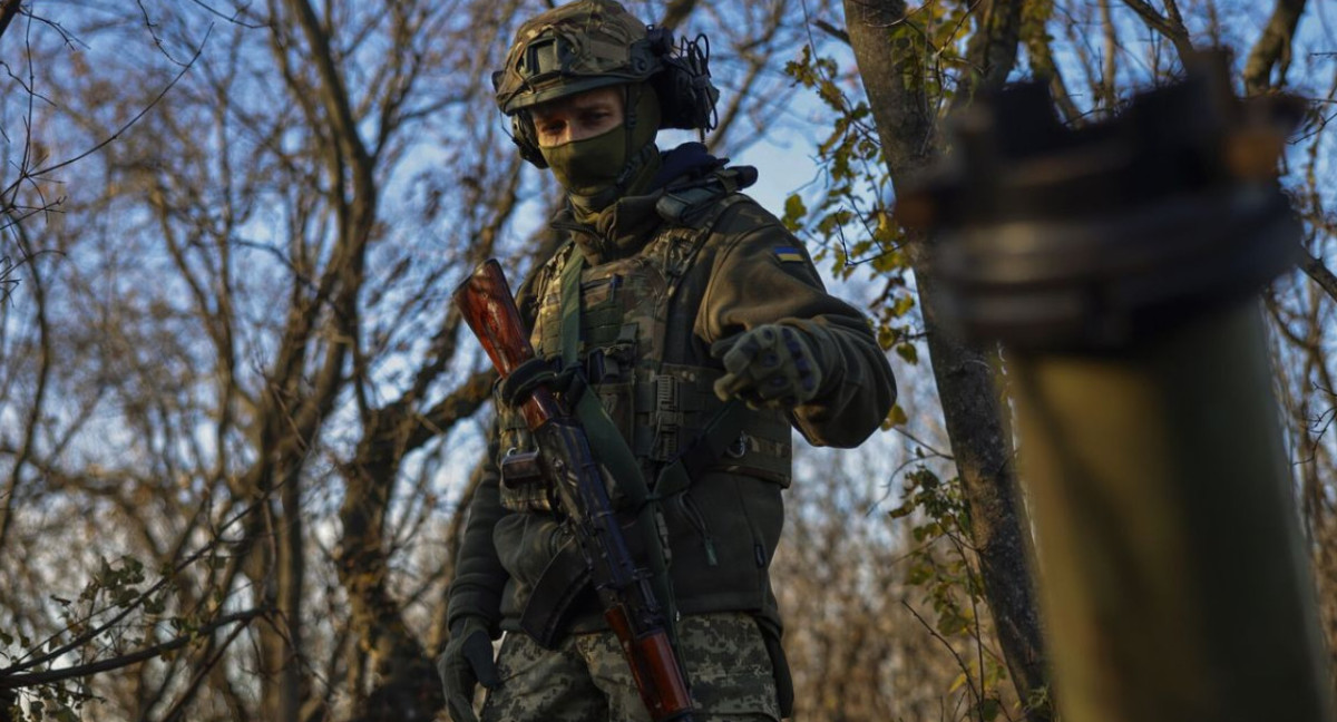 Soldados ucranianos. Foto: EFE